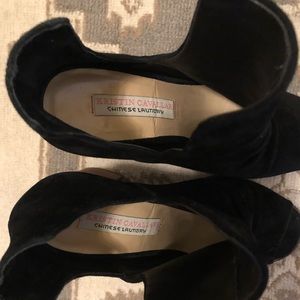 Kristin Cavallari open toe booties